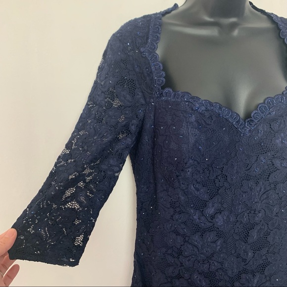 NWT! Stunning lace LaFemme Dress (by Nordstrom) - Picture 3 of 8